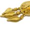 Chanel Fretwork Paisley Ohrringe Gold Clip-On 95A 113070, 2er Set 3