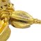Chanel Fretwork Paisley Ohrringe Gold Clip-On 95A 113070, 2er Set 2