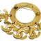 CHANEL Fringe Brooch Pin Corsage Gold 94P 130858 2