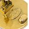 Borsa Chanel in oro con orecchini pendenti a clip 94P 123097, set di 2, Immagine 4