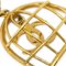 Chanel Gold Birdcage Ohrhänger Clip-On 93A 113292, 2 . Set 2