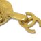 Broche de corazón con arco y flecha dorado de Chanel, Imagen 3
