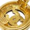 Chanel Clip-On Ohrringe mit goldenen Knöpfen 123271, 2er Set 3