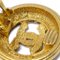 Chanel Clip-On Ohrringe mit goldenen Knöpfen 123271, 2er Set 4