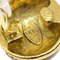 Pendientes de botón de oro Chanel con clip 23 132751. Juego de 2, Imagen 4