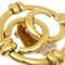 Chanel Gold Button Earrings Clip-On 94A 123055, Set of 2 2