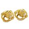 Chanel Gold Button Earrings Clip-On 94A 123055, Set of 2 3