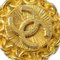 Chanel Gold Button Earrings Clip-On 96P 132743, Set of 2 2