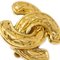 Chanel Gold Cc Earrings Clip-On 2433 132735, Set of 2 2
