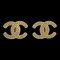 Chanel Boucles d'Oreilles Dorées Cc Clip-On 29 2878 132754, Set de 2 1