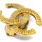 Chanel Gold Cc Ohrringe Clip-On 93P 132750, 2 . Set 2