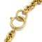 Gold Chain Pendant Necklace from Chanel 3
