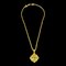 CHANEL Collar con colgante de cadena de oro 96A 131978, Imagen 1