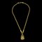 CHANEL Gold Chain Pendant Necklace 97A 120545 1