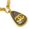 CHANEL Gold Chain Pendant Necklace 97A 120545, Image 2
