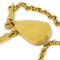 CHANEL Gold Chain Pendant Necklace 97A 120545 4