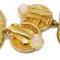 Chanel Gold Dangle Earrings Clip-On 95A 123226, Set of 2 3