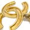 Chanel Gold Dangle Earrings Clip-On 95A 123226, Set of 2 2