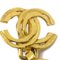 Chanel Gold Dangle Earrings Clip-On 97A 132719, Set of 2 3