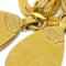 Pendientes colgantes de oro Chanel con clip 97A 132719. Juego de 2, Imagen 4