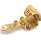 Orecchini Chanel in oro a clip 94P Ak17181E, set di 2, Immagine 3