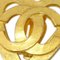 Chanel Gold Heart Earrings Clip-On 95P 123268, Set of 2 2
