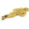 CHANEL Gold Mademoiselle Brooch Pin 113284 3