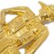 CHANEL Gold Mademoiselle Brooch Pin 113284 2