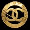 CHANEL Gold Medallion Brooch Pin 28 123246 1