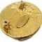 CHANEL Gold Medallion Brooch Pin 94P 123249 3