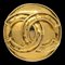 CHANEL Gold Medallion Brooch Pin 94P 123249 1
