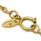 CHANEL Gold Medaillon Halskette 3242 123252 4