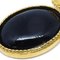 Chanel Gripoix Dangle Earrings Clip-On Gold Black 96A 151292, Set of 2 2