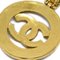 CHANEL Gripoix Gold Chain Pendant Necklace 94A 113286 4