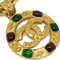 CHANEL Gripoix Gold Chain Pendant Necklace 94A 113286 2