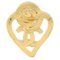 CHANEL Heart Brooch Gold 95P 01510 3