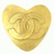 Goldene Herzbrosche von Chanel 1