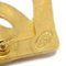 CHANEL Heart Brooch Pin Gold 95P 140305 4