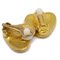 Gold Heart Earrings from Chanel, Set of 2 3