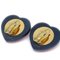 Chanel Heart Earrings Rhinestone Clip-On 95P 58084, Set of 2 3