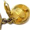 Chanel Hoop Dangle Earrings Clip-On Gold 93P 151966, Set of 2, Image 4