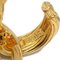 Chanel Hoop Dangle Earrings Clip-On Gold 93P/2917 131965, Set of 2, Image 4