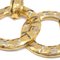 Chanel Hoop Earrings Gold Clip-On 142106, Set of 2, Image 2