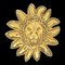 CHANEL Lion Brooch Gold 80055 1