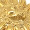 Gold Lion Brooch from Chanel 2