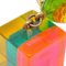 Pendientes Chanel Dangle Cube con clip multicolor 97P 142216, Juego de 2, Imagen 2