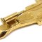 CHANEL Mademoiselle Brooch Pin Corsage Gold 121296 3