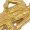CHANEL Mademoiselle Brooch Pin Corsage Gold 121296, Image 2