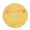 CHANEL Medaillon Brosche Gold 94P 92604 2