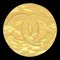 CHANEL Medaillon Brosche Gold 94P 92604 1